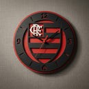 Relógio De Parede E Mesa CRF MDF Decorativo Sala Quarto Presente